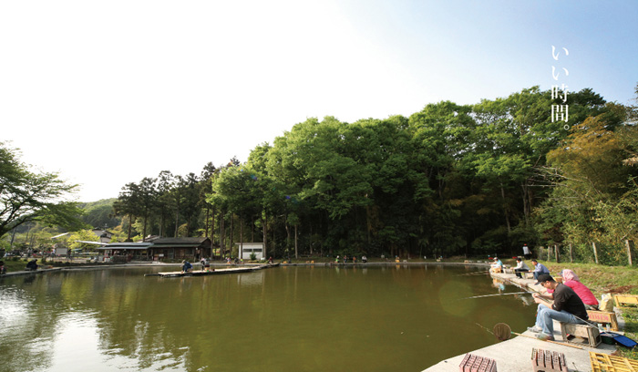 八王子　釣り堀　森屋荘